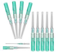 Catheter Piercing Needles - YONGDA 10Pcs 18G Catheter Needles Cateter Para Catheter Hollow Needles for Ear Nose Belly Cartilage Piercing Needles