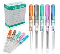 Catheter Piercing Needles - YONGDA 50Pcs Mixed 14G 16G 18G 20G 22G Catheter Needles Cateter Para Catheter Piercing Hollow Needles for Ear Nose Belly Cartilage Piercing Needles