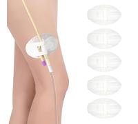 Catheter Stabilization Device, Catheter Urinary Leg Bag Legband Holder Sticker, Catheter Tube Holder Adhensive Catheter Leg Strap Hook and Loop, Statlock Catheter Holder, Catheter Supplies (5)