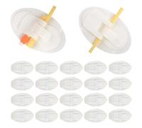 Catheter Stabilizer Devices, Foley Catheter Accessories, Urinary Leg Bag, Leg Band Holder, Sticker, Self-Adhesive Catheter Tube Holder for PEG/G/Feeding Tube, White, 24 Pack