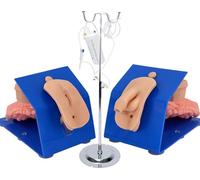 Catheterization Enema Simulator for Medical Training, Wearable Genital Manikin for Skills Practice in Healthcare Education