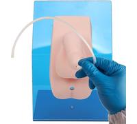 Catheterization Training Model, Male and Female Anatomy Practice Kit for Medical Education, Includes Storage Bag