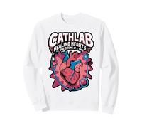 Cathlab Healing Hearts Nursing Gift For Cathether Nurse Sweatshirt