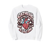 Cathlab Healing Hearts Nursing Gift For Cathether Nurse Sweatshirt