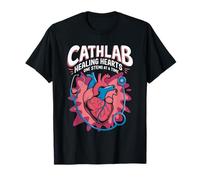 Cathlab Healing Hearts Nursing Gift for Cathether Nurse T-Shirt