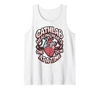 Cathlab Healing Hearts Nursing Gift for Cathether Nurse Tank Top