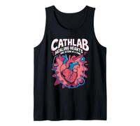 Cathlab Healing Hearts Nursing Gift for Cathether Nurse Tank Top