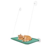 Cathode window bed, Perchio Fine Cath, bed for rest in a soft windowsill | Cat seat hammock mounted for the window with 4 strong suction for animals