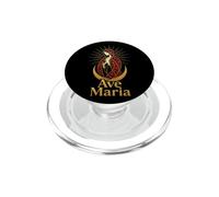 Catholic Ave Maria Our Lady Faith Gift PopSockets PopGrip for MagSafe