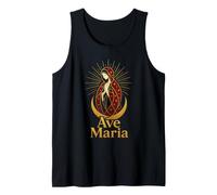 Catholic Ave Maria Our Lady Faith Gift Tank Top