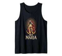 Catholic Ave Maria Our Lady Faith Gift Tank Top