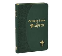 Catholic Book of Prayers: Green Imitation Leather