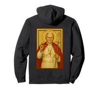 Catholic Christian Pope John Paul II Icon Pullover Hoodie