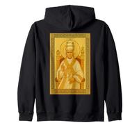 Catholic Christian Pope Leo XIII Icon Zip Hoodie