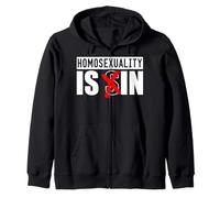 Catholic Christian Quote for LGBT Lesbians Gay Pride Parade Zip Hoodie