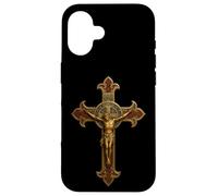 Catholic Cross - St Benedict Crucifix Case for iPhone 16