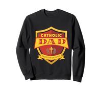 Catholic Dad Shield Protector of the Family Sweatshirt
