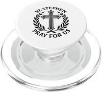 Catholic Deacon Martyr Saint Stephen Pray For Us PopSockets PopGrip for MagSafe