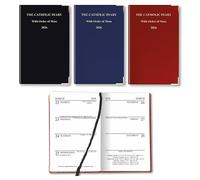 Catholic Diary 2025 Calendar New Year Christmas Red Religious