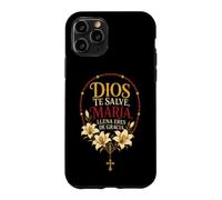 Catholic Dios Te Salve Maria Our Lady Gift Case for iPhone 11 Pro