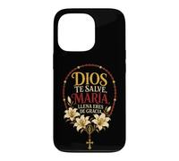 Catholic Dios Te Salve Maria Our Lady Gift Case for iPhone 13 Pro