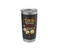 Catholic Dios Te Salve Maria Our Lady Gift Stainless Steel Insulated Tumbler
