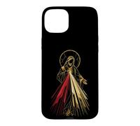 Catholic Divine Mercy Jesus Faith Gift Case for iPhone 15 Plus