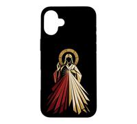 Catholic Divine Mercy Jesus Faith Gift Case for iPhone 16 Plus