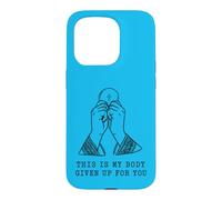 Catholic Eucharist This Is My Body Case for iPhone 15 Pro
