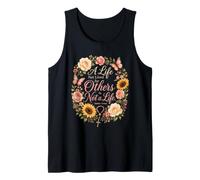 Catholic Floral A Life Not Lived for Others is Not a Life Tank Top