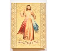 Catholic Gift Shop Divine Mercy Rosary Box & Lourdes Prayer Card
