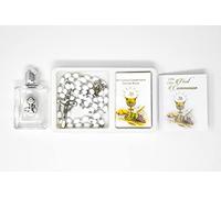 Catholic Gift Shop Ltd Communion Holy Water Bottle & Rosary Beads.