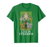 Catholic Holy See Latin Mass Vatican T-Shirt, Men, Kelly Green, Small
