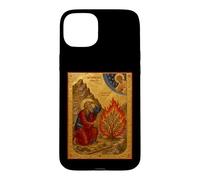 Catholic Icon if Moses and the Burning Bush Case for iPhone 15 Plus