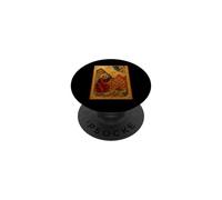 Catholic Icon if Moses and the Burning Bush PopSockets Adhesive PopGrip