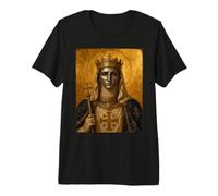 Catholic Icon of King Baldwin IV of Jerusalem Premium T-Shirt