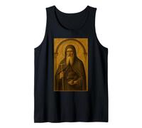 Catholic Icon of Saint Anthony the Abbot Tank Top