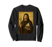 Catholic Icon of Saint Brendan the Navigator Sweatshirt