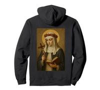 Catholic Icon of Saint Catherine Of Siena Pullover Hoodie