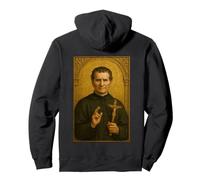 Catholic Icon of Saint John Bosco Pullover Hoodie