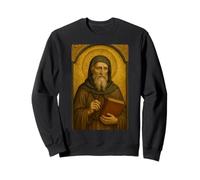 Catholic Icon of St Bede the Venerable Sweatshirt