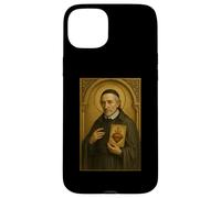 Catholic Icon of St John Eudes Case for iPhone 15 Plus