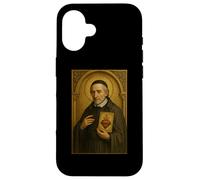 Catholic Icon of St John Eudes Case for iPhone 16