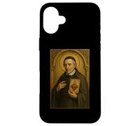 Catholic Icon of St John Eudes Case for iPhone 16 Plus