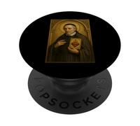 Catholic Icon of St John Eudes PopSockets Adhesive PopGrip
