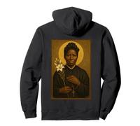 Catholic Icon of St. Josephine Bakhita Pullover Hoodie