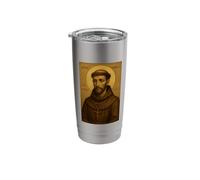 Catholic Icon: Saint Francis of Assisi Stainless Steel Insulated Tumbler