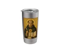 Catholic Icon: Saint Thomas Aquinas Stainless Steel Insulated Tumbler