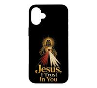 Catholic Jesus I Trust In You Divine Mercy Gift Case for iPhone 16 Plus