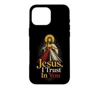 Catholic Jesus I Trust In You Divine Mercy Gift Case for iPhone 16 Pro Max